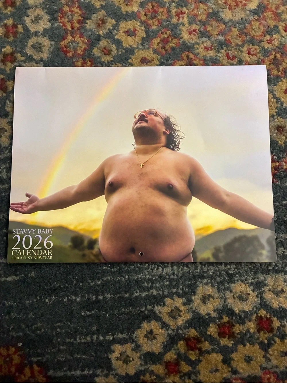 Stavvy Baby 2026 Calendar - Rainbow Cover
